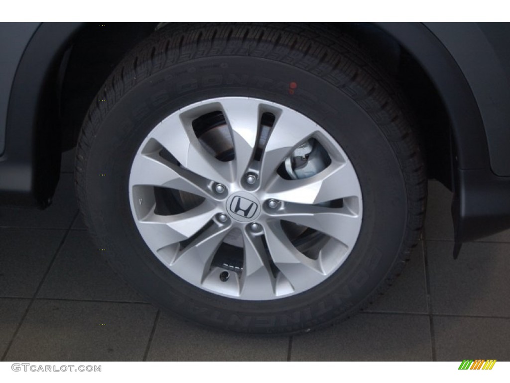 2014 CR-V EX AWD - Polished Metal Metallic / Gray photo #3
