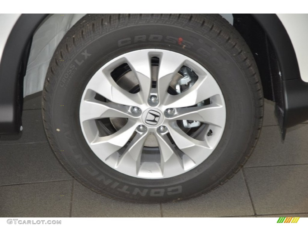 2014 CR-V EX-L - White Diamond Pearl / Beige photo #3