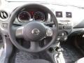 2014 Nissan Versa Charcoal Interior Steering Wheel Photo
