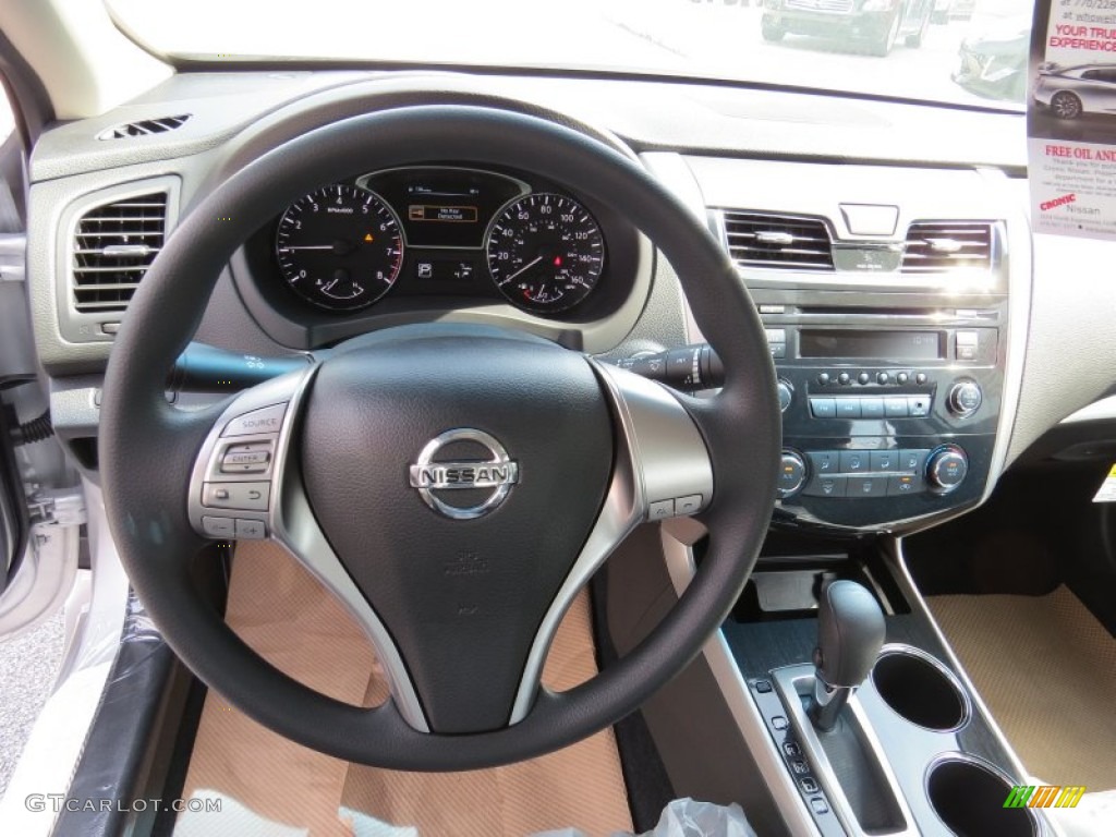 2014 Nissan Altima 2.5 Charcoal Dashboard Photo #93979338