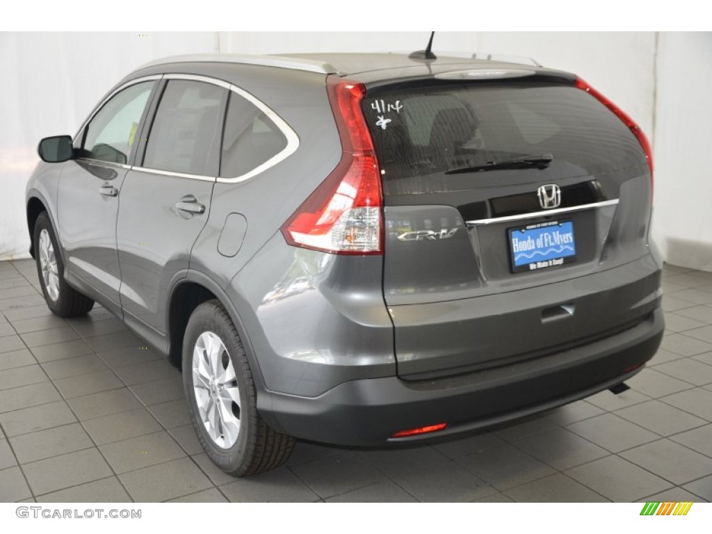 2014 CR-V EX-L - Polished Metal Metallic / Gray photo #5