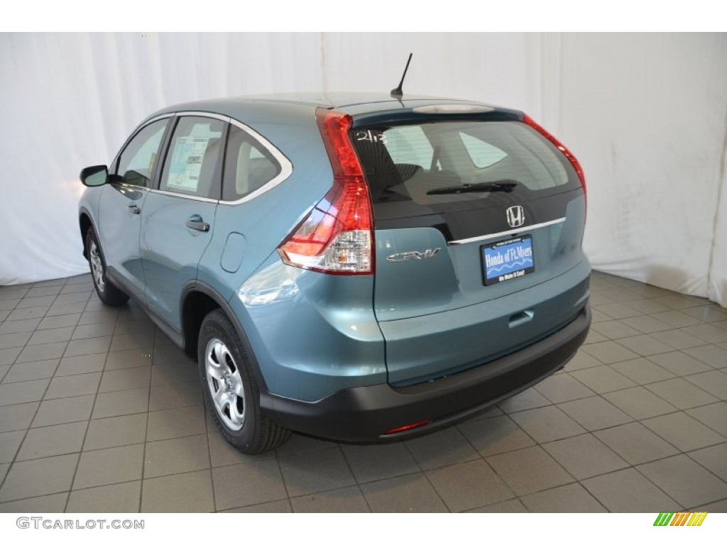 2014 CR-V LX - Mountain Air Metallic / Black photo #6