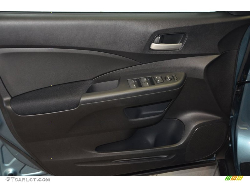 2014 CR-V LX - Mountain Air Metallic / Black photo #9