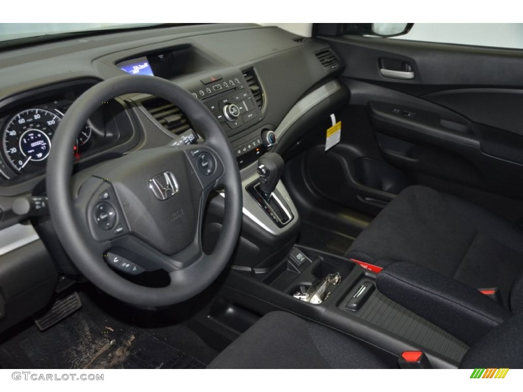 2014 CR-V LX - Mountain Air Metallic / Black photo #10