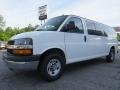 Summit White - Express 3500 Passenger Extended LT Photo No. 3