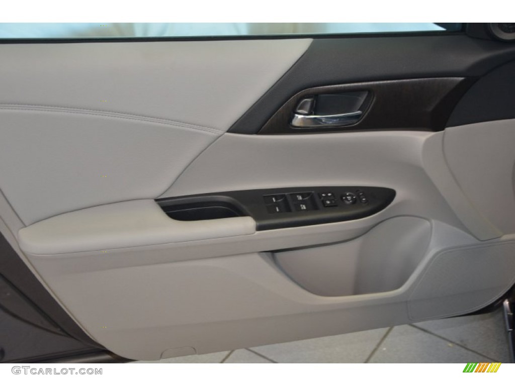 2014 Accord EX Sedan - Modern Steel Metallic / Gray photo #9
