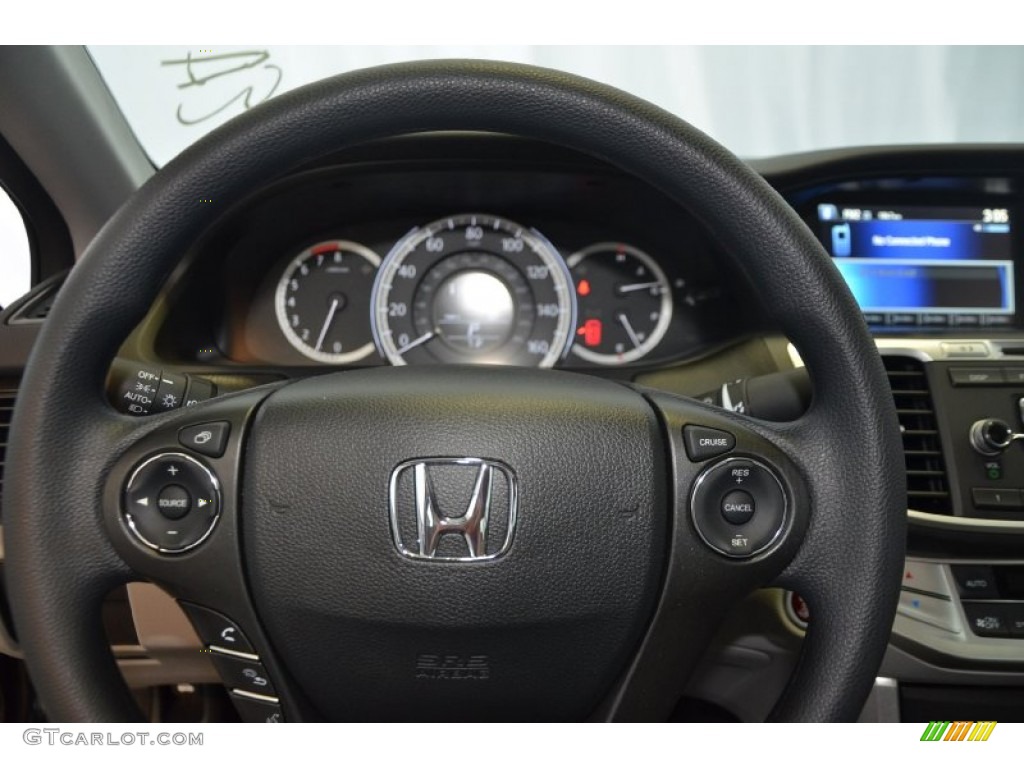 2014 Accord EX Sedan - Modern Steel Metallic / Gray photo #21