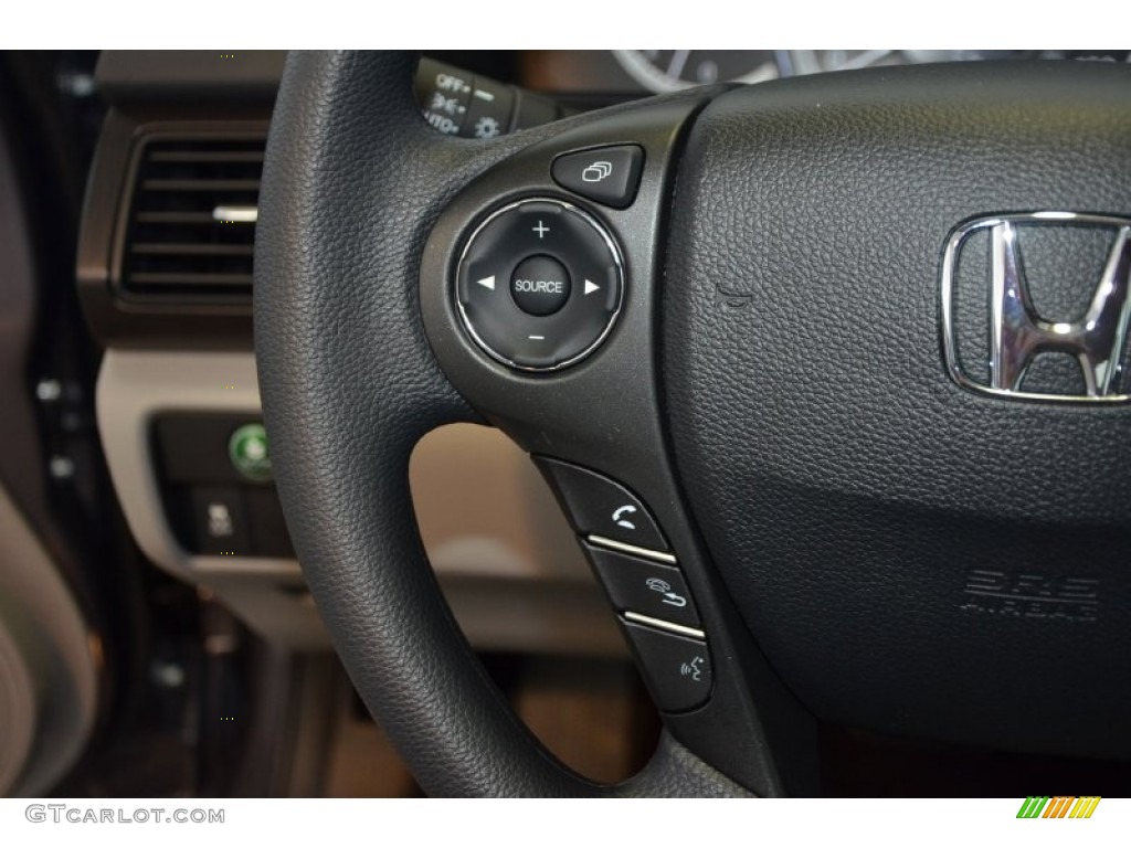 2014 Accord EX Sedan - Modern Steel Metallic / Gray photo #23