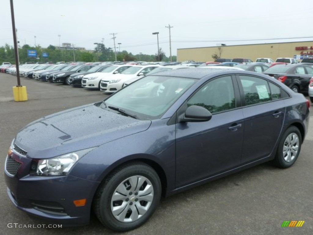 2014 Cruze LS - Atlantis Blue Metallic / Jet Black/Medium Titanium photo #1
