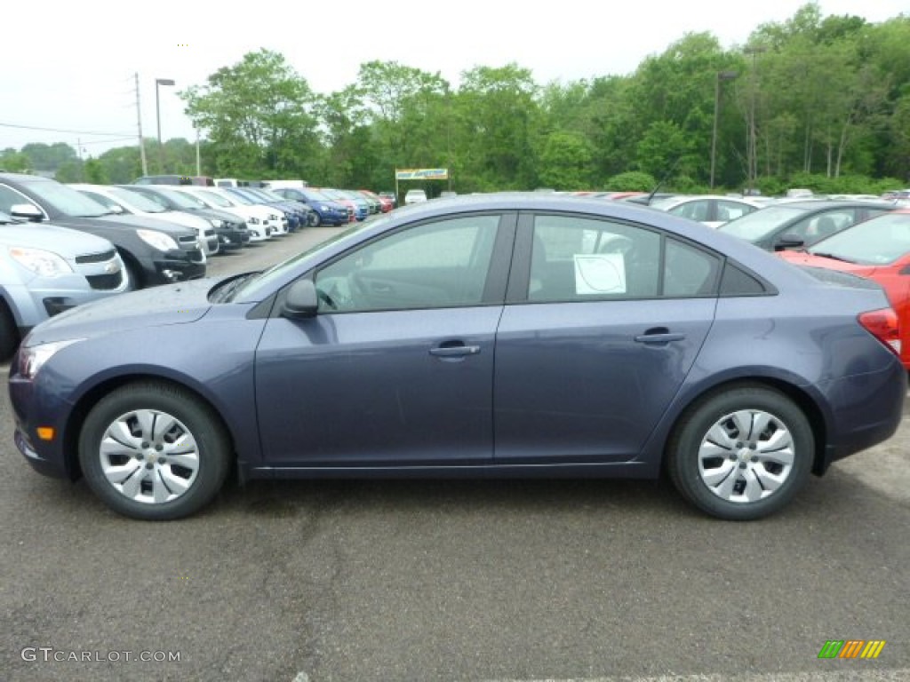 2014 Cruze LS - Atlantis Blue Metallic / Jet Black/Medium Titanium photo #2