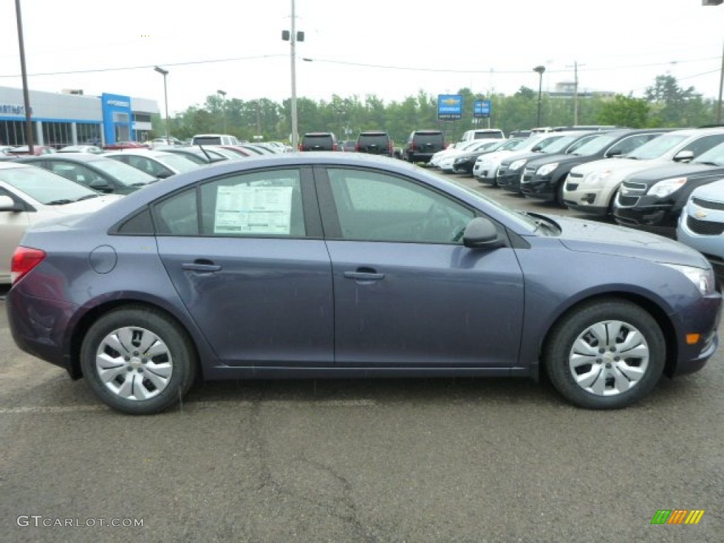 2014 Cruze LS - Atlantis Blue Metallic / Jet Black/Medium Titanium photo #6
