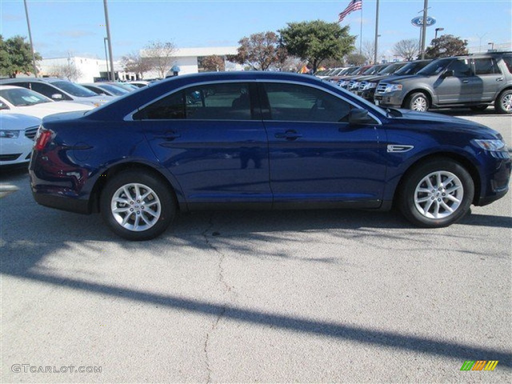 2014 Taurus SE - Deep Impact Blue / Dune photo #7