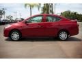 2014 Red Brick Nissan Versa 1.6 S Plus Sedan  photo #10