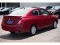 2014 Red Brick Nissan Versa 1.6 S Plus Sedan  photo #12