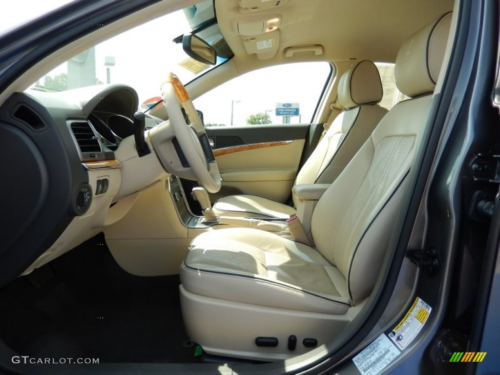 2012 MKZ FWD - Sterling Gray Metallic / Light Camel photo #12