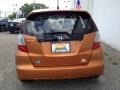 2011 Orange Revolution Metallic Honda Fit Sport Navigation  photo #9
