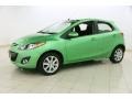 2012 Spirted Green Metallic Mazda MAZDA2 Touring  photo #3