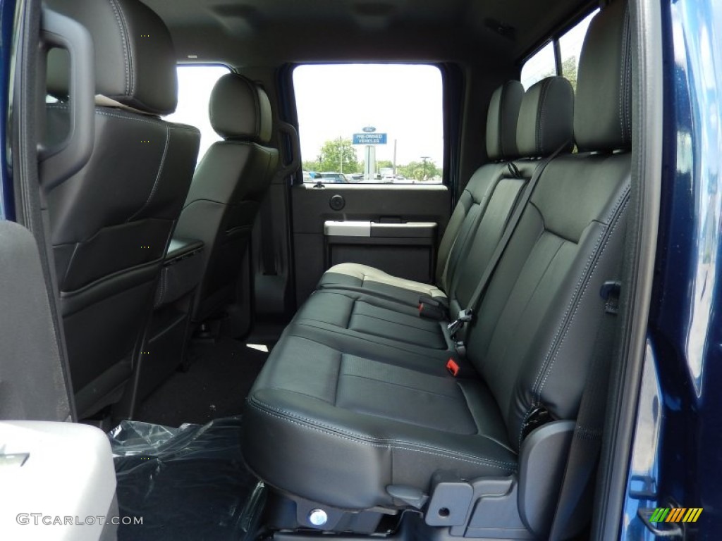 2015 Ford F250 Super Duty Lariat Crew Cab Rear Seat Photo #93987888
