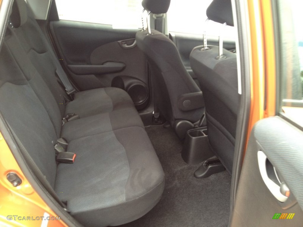 2011 Honda Fit Sport Navigation Rear Seat Photos