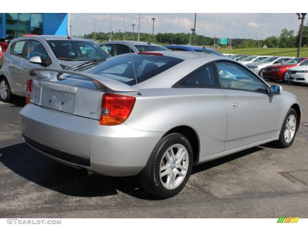 2000 Celica GT - Liquid Silver Metallic / Black/Silver photo #3