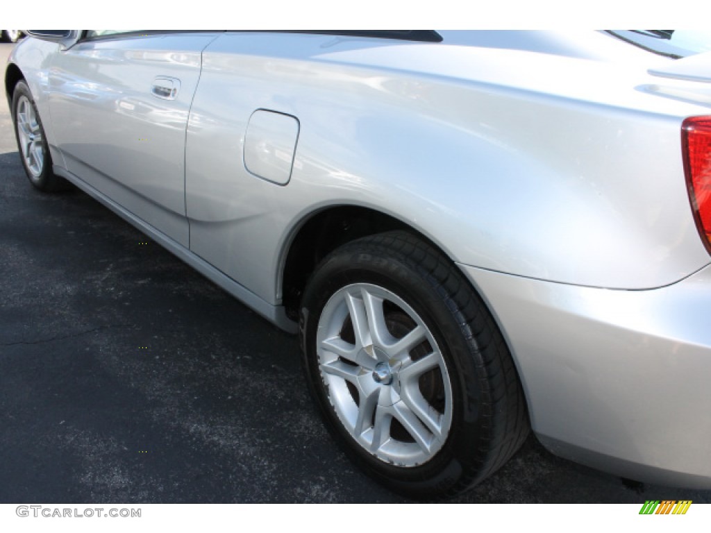 2000 Celica GT - Liquid Silver Metallic / Black/Silver photo #4