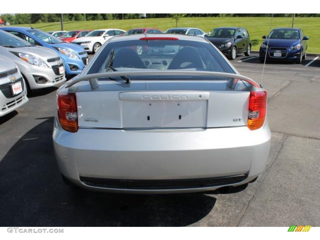 2000 Celica GT - Liquid Silver Metallic / Black/Silver photo #6