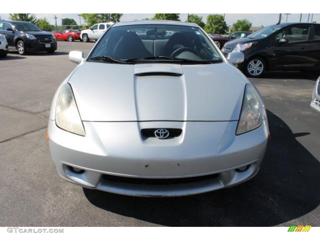2000 Celica GT - Liquid Silver Metallic / Black/Silver photo #8