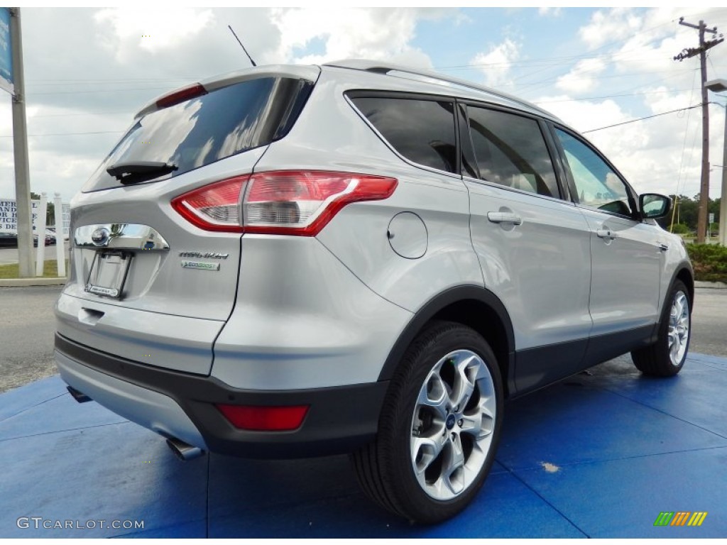 2014 Escape Titanium 2.0L EcoBoost - Ingot Silver / Medium Light Stone photo #3