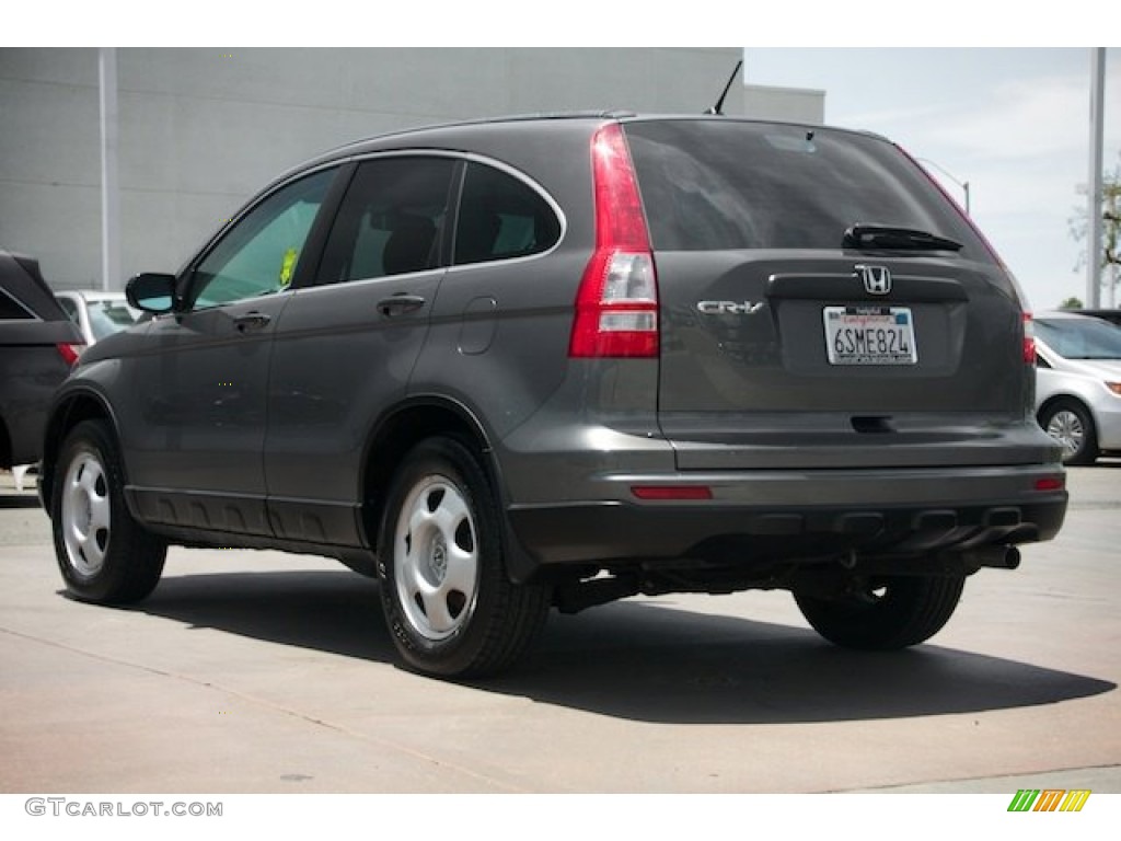 2011 CR-V LX - Polished Metal Metallic / Black photo #2