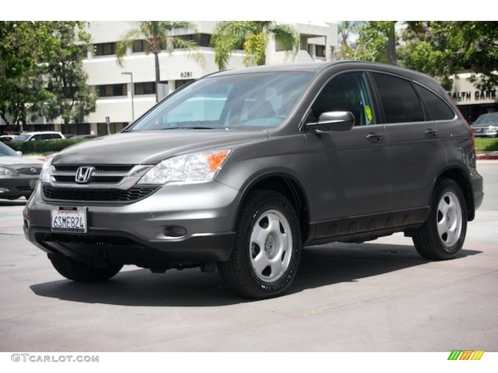 2011 CR-V LX - Polished Metal Metallic / Black photo #9