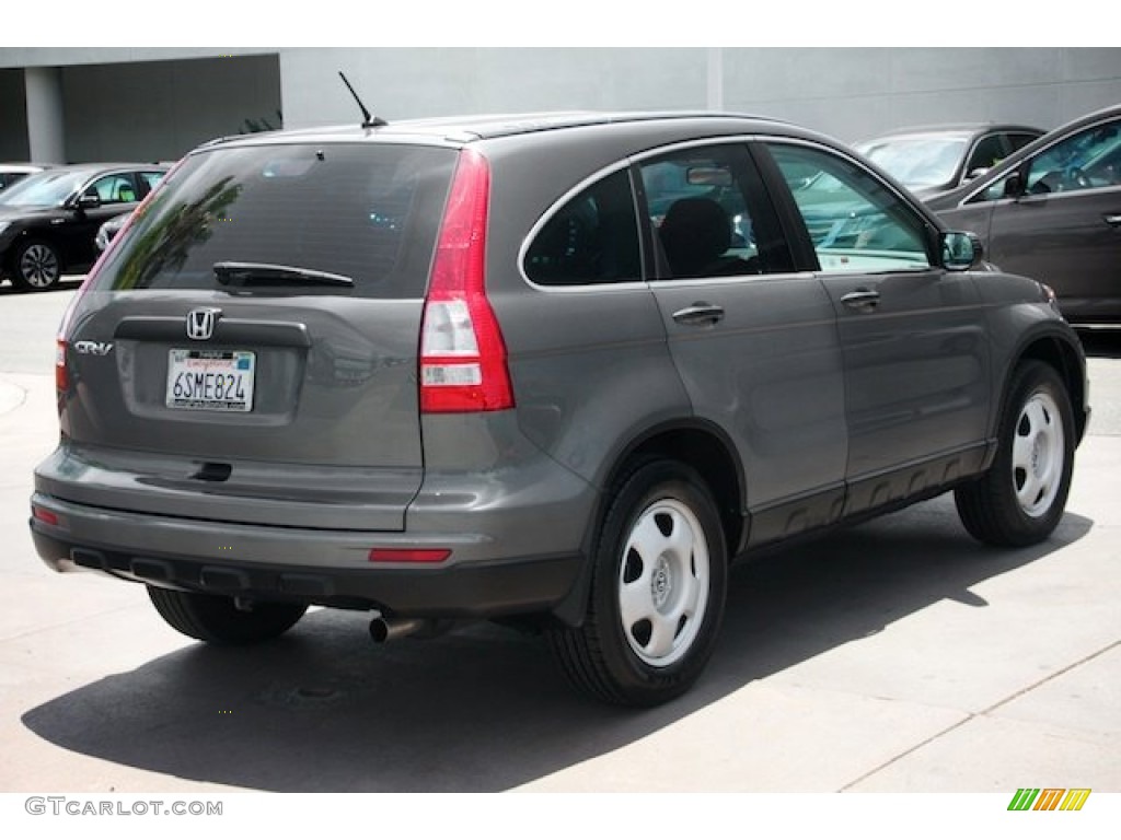 2011 CR-V LX - Polished Metal Metallic / Black photo #12