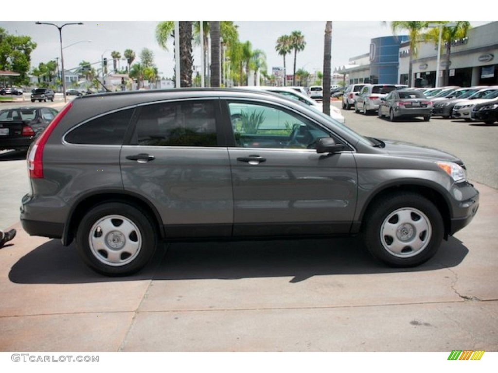 2011 CR-V LX - Polished Metal Metallic / Black photo #13