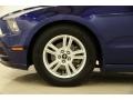 2014 Deep Impact Blue Ford Mustang V6 Convertible  photo #22