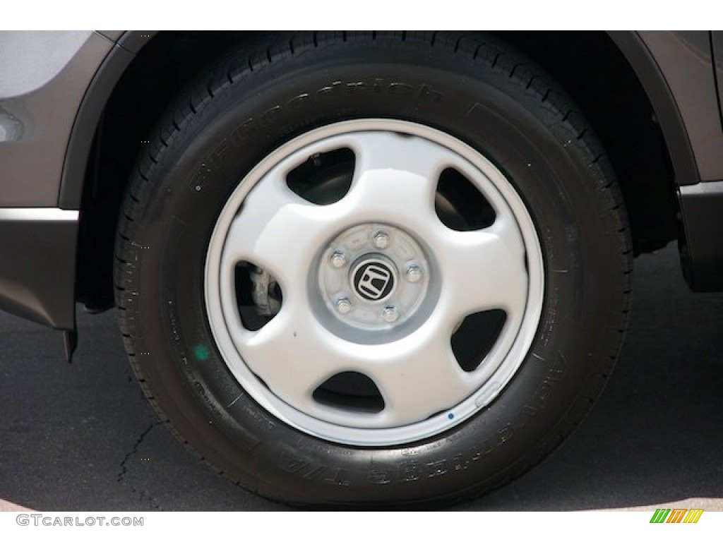 2011 CR-V LX - Polished Metal Metallic / Black photo #34