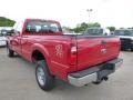 Vermillion Red - F350 Super Duty XL Crew Cab 4x4 Photo No. 6