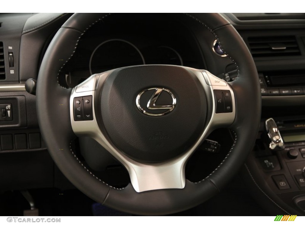 2012 Lexus CT 200h Hybrid Premium Steering Wheel Photos
