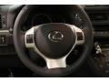 2012 Lexus CT Ecru Nuluxe Interior Steering Wheel Photo