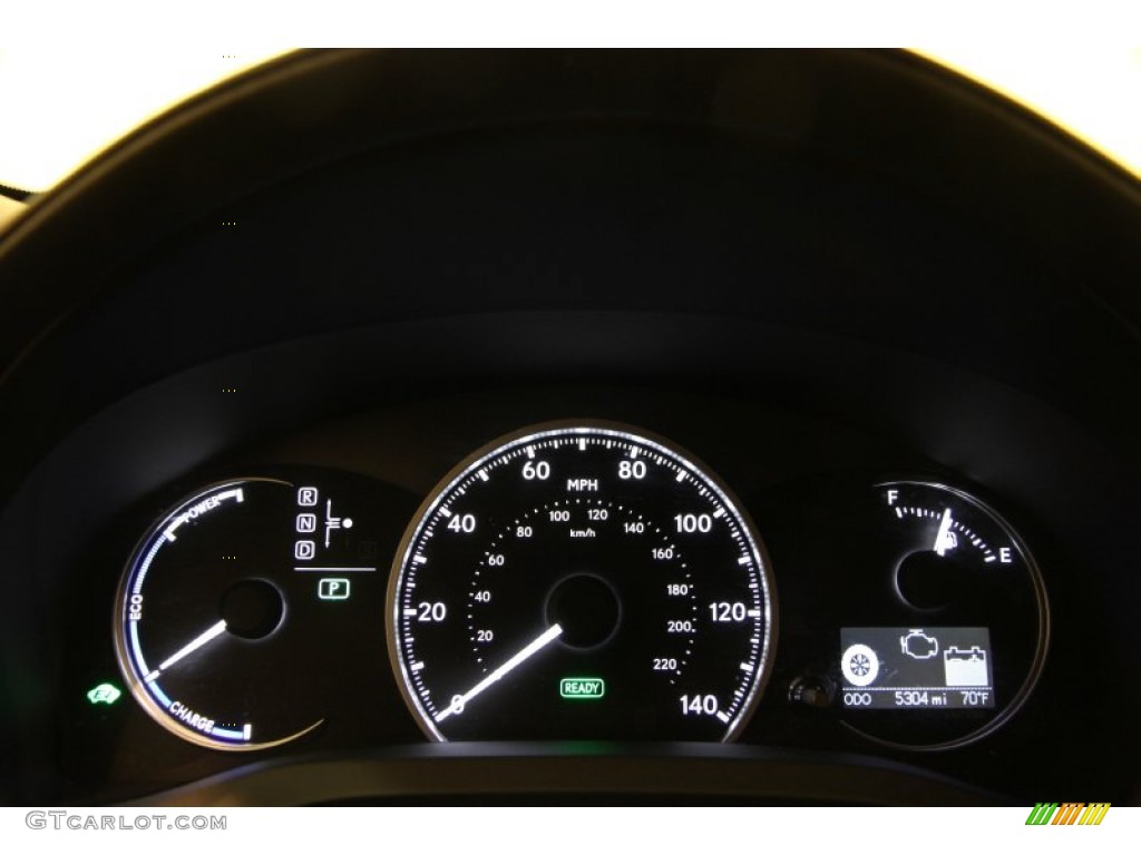 2012 Lexus CT 200h Hybrid Premium Gauges Photos