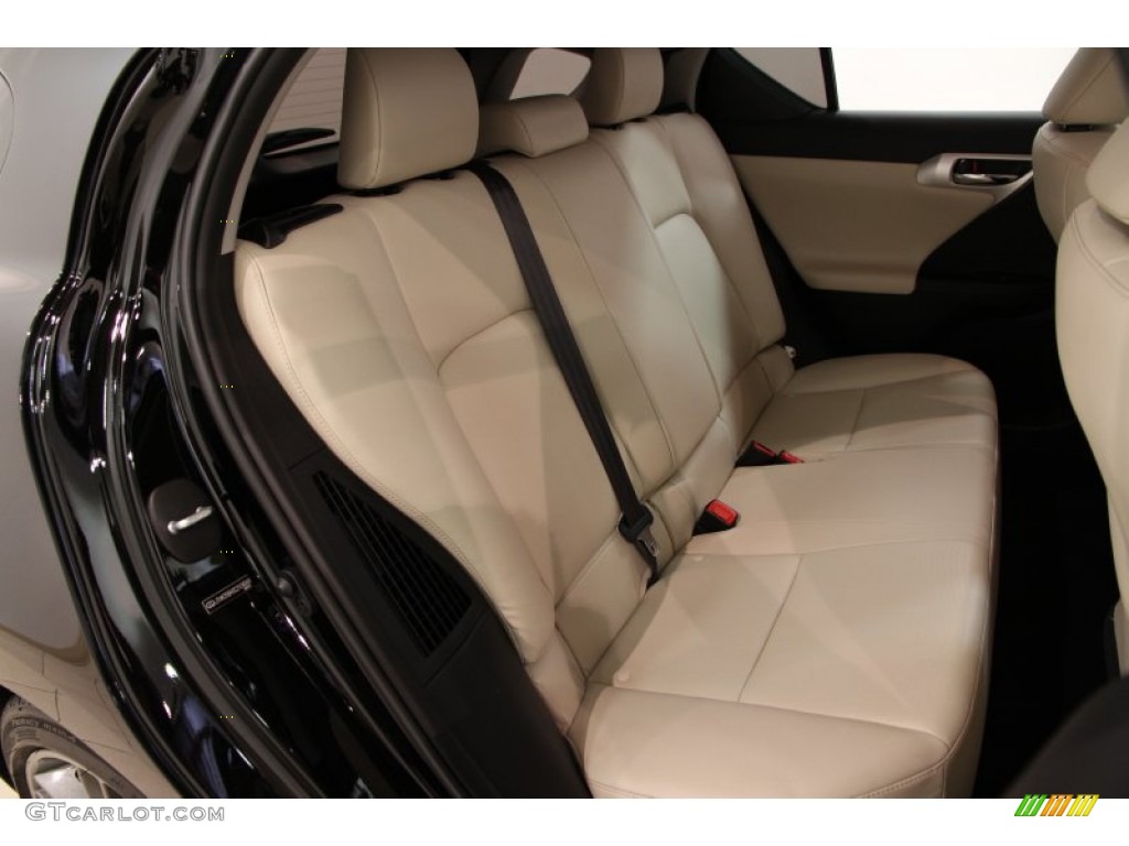 2012 Lexus CT 200h Hybrid Premium Rear Seat Photo #93990526