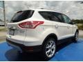 2014 White Platinum Ford Escape Titanium 1.6L EcoBoost  photo #3