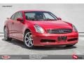 2004 Laser Red Infiniti G 35 Coupe #93983449