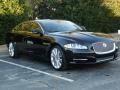 2011 Ebony Black Jaguar XJ XJL Supercharged  photo #12