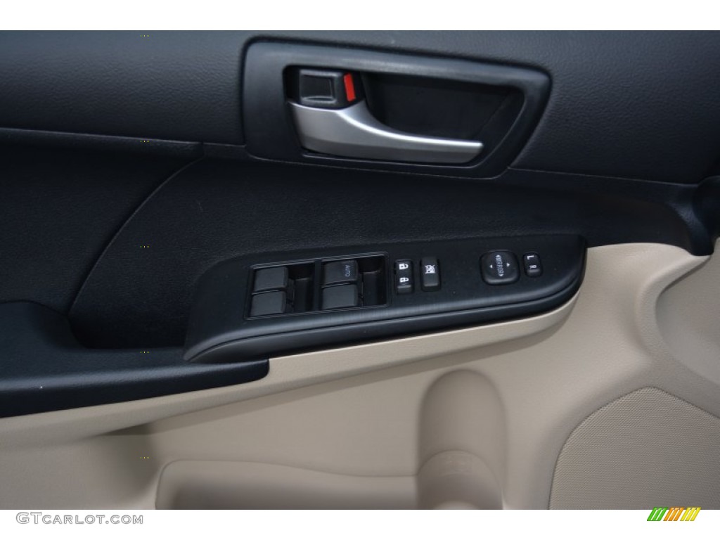 2014 Camry L - Attitude Black Metallic / Ivory photo #8