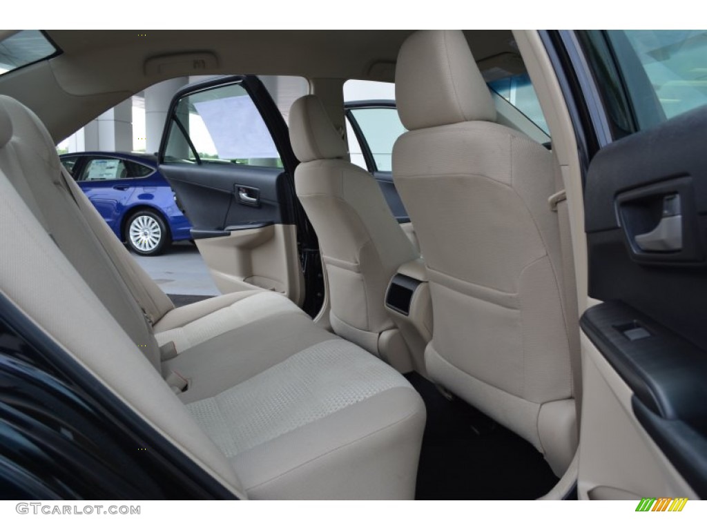 2014 Camry L - Attitude Black Metallic / Ivory photo #13