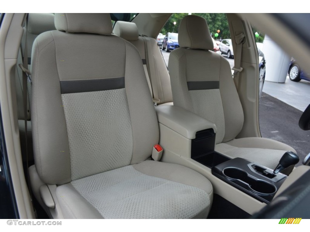 2014 Camry L - Attitude Black Metallic / Ivory photo #16