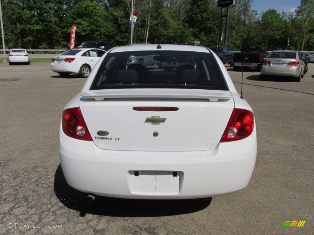 2010 Cobalt LT Sedan - Summit White / Ebony photo #5