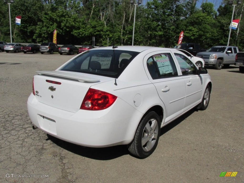 2010 Cobalt LT Sedan - Summit White / Ebony photo #6