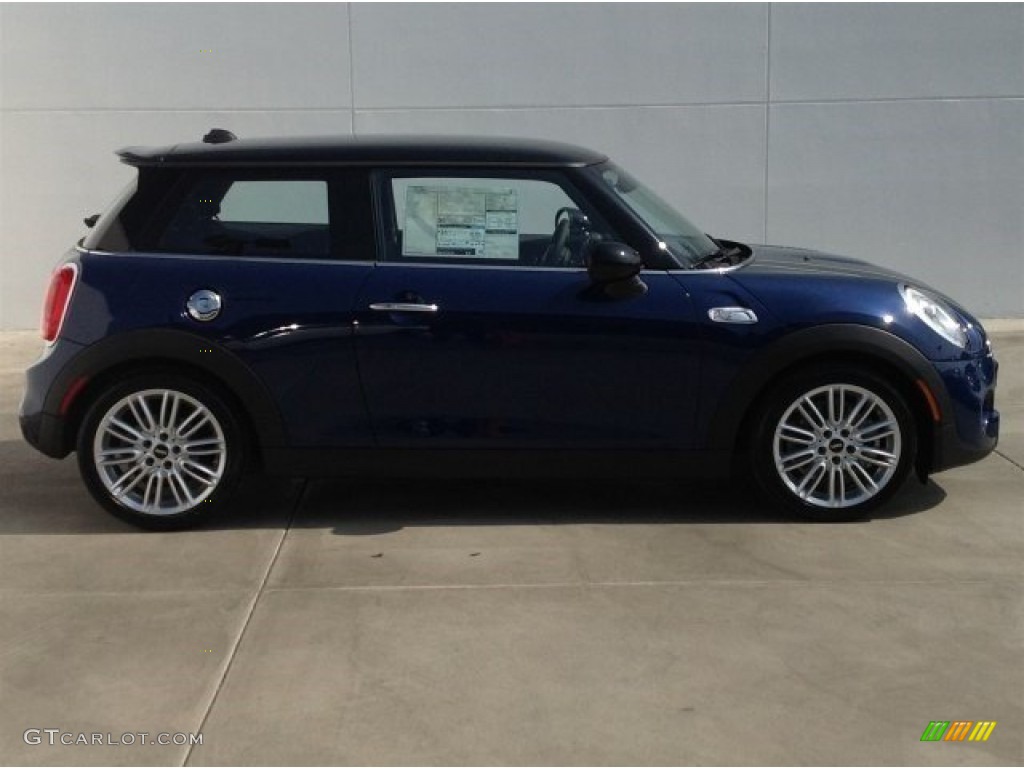 Deep Blue Metallic 2014 Mini Cooper S Hardtop Exterior Photo #93995473