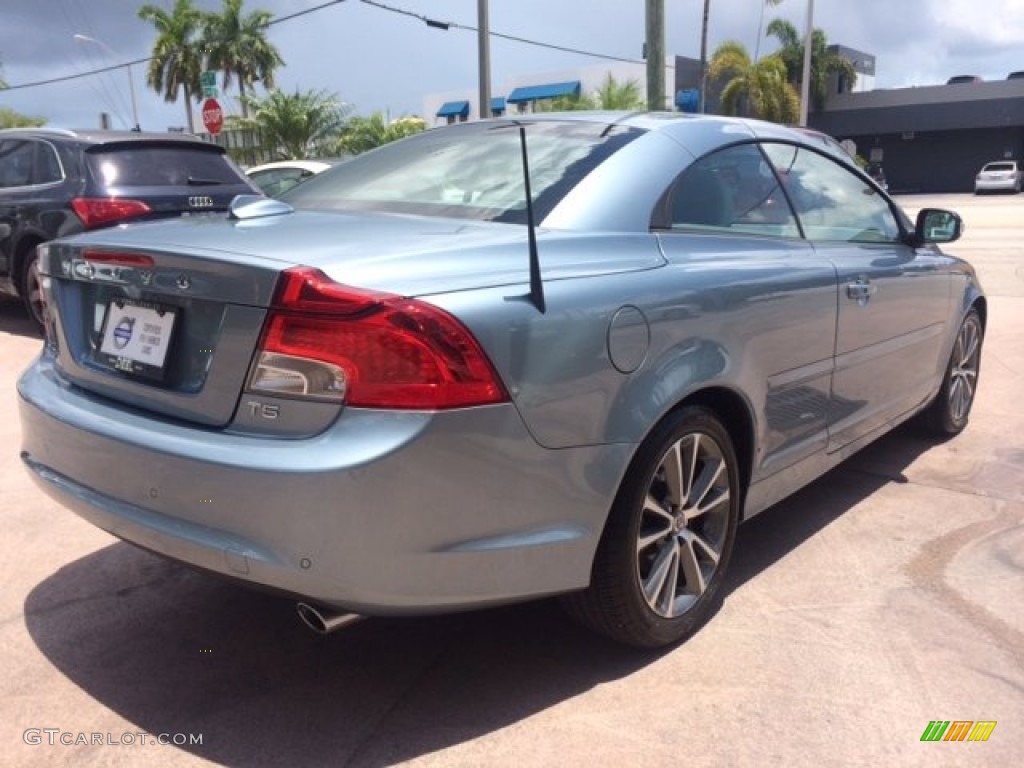 2011 C70 T5 - Celestial Blue Metallic / Soverign Hide Calcite Leather/Umbra Brown photo #5