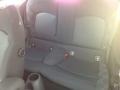 2014 Mini Cooper Diamond Checked Carbon Black Interior Rear Seat Photo